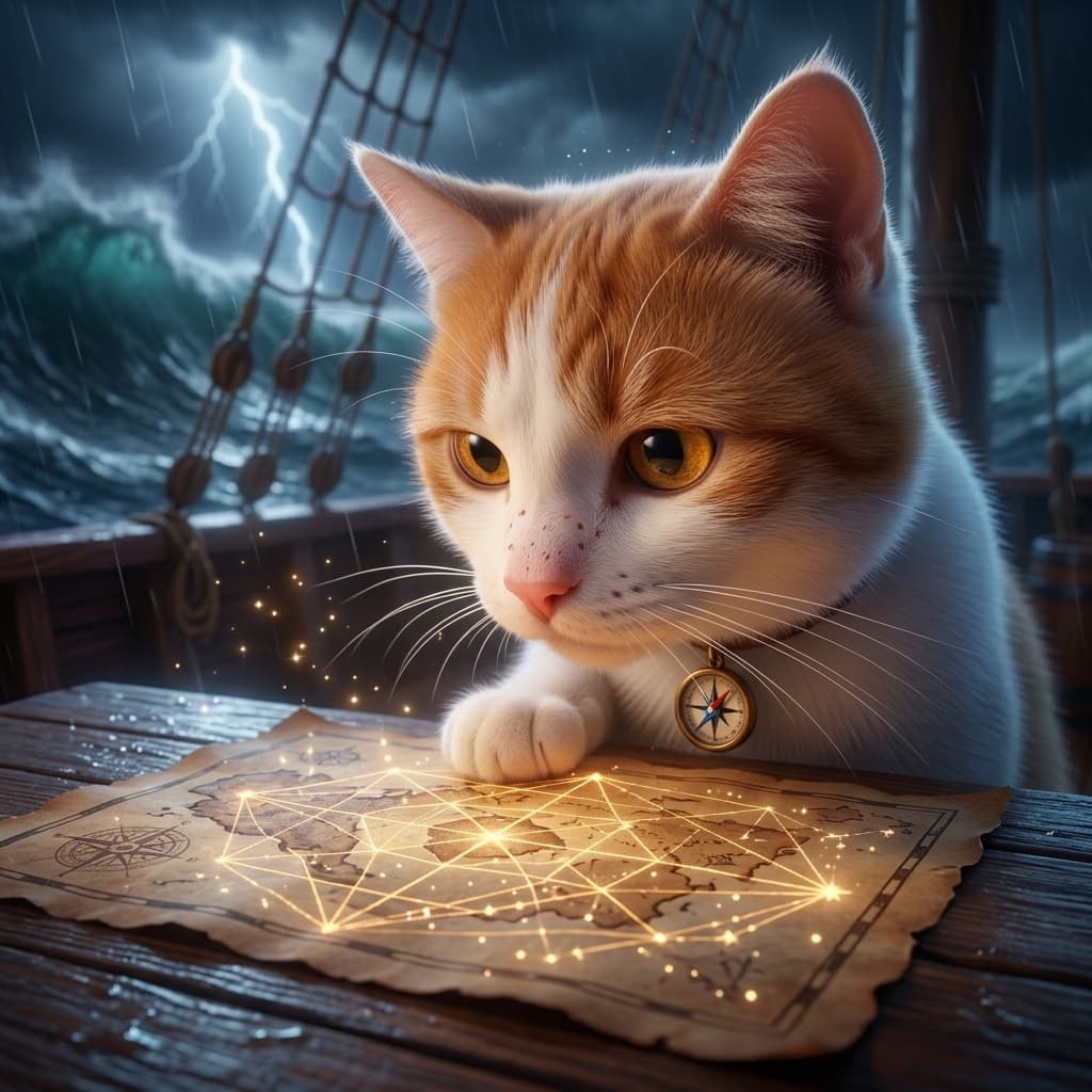 Navigation durch die Nacht
